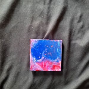 Acrylic pour magnet